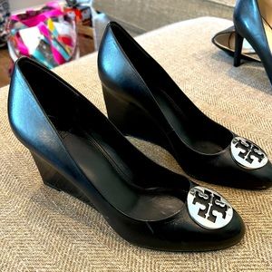 Tory Burch Black Wedge (Alice)